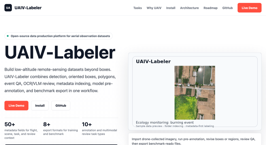 UAIV-Labeler project overview