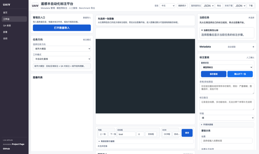 UAIV-Labeler annotation workbench